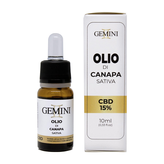 Olio CBD Gemini Full Spectrum 15%