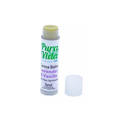 Balsamo Pura Vida CBD Stick - Lavanda e vaniglia 5 ml - 50 mg